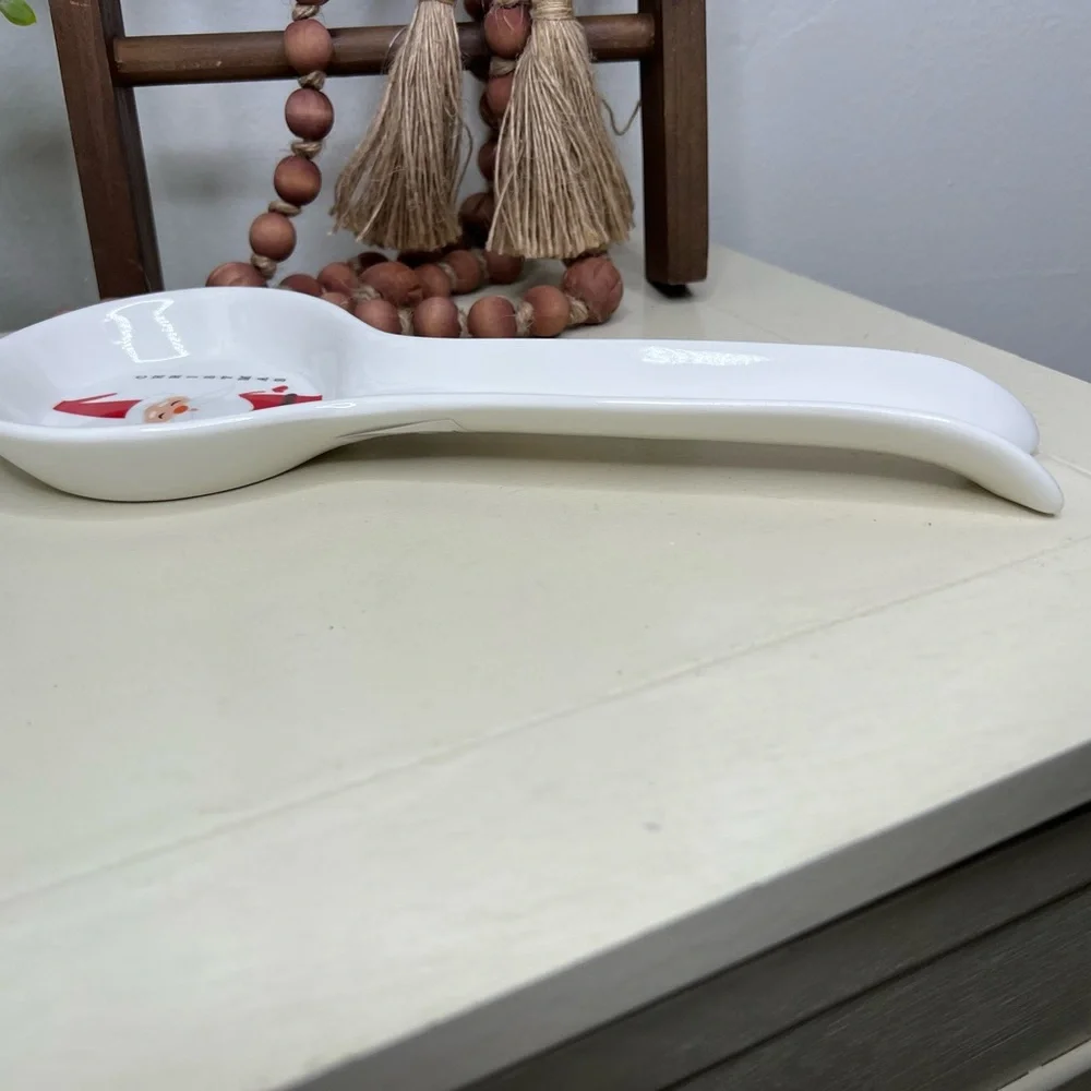 Brand New Godinger Merry Christmas Spoon Rest